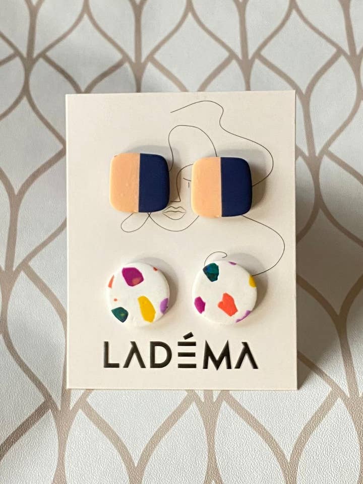 The Clara Set oorbellen voor wholesale door Ladéma