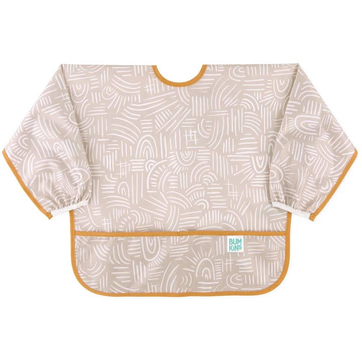 Bumkins - Wholesale Bib - Baby - Sleeved Bib: Wander