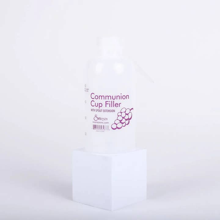 Swanson Christian Products - Wholesale Drink Dispenser - Communion Cup Filler Bottle Traditional 16 Fl Oz