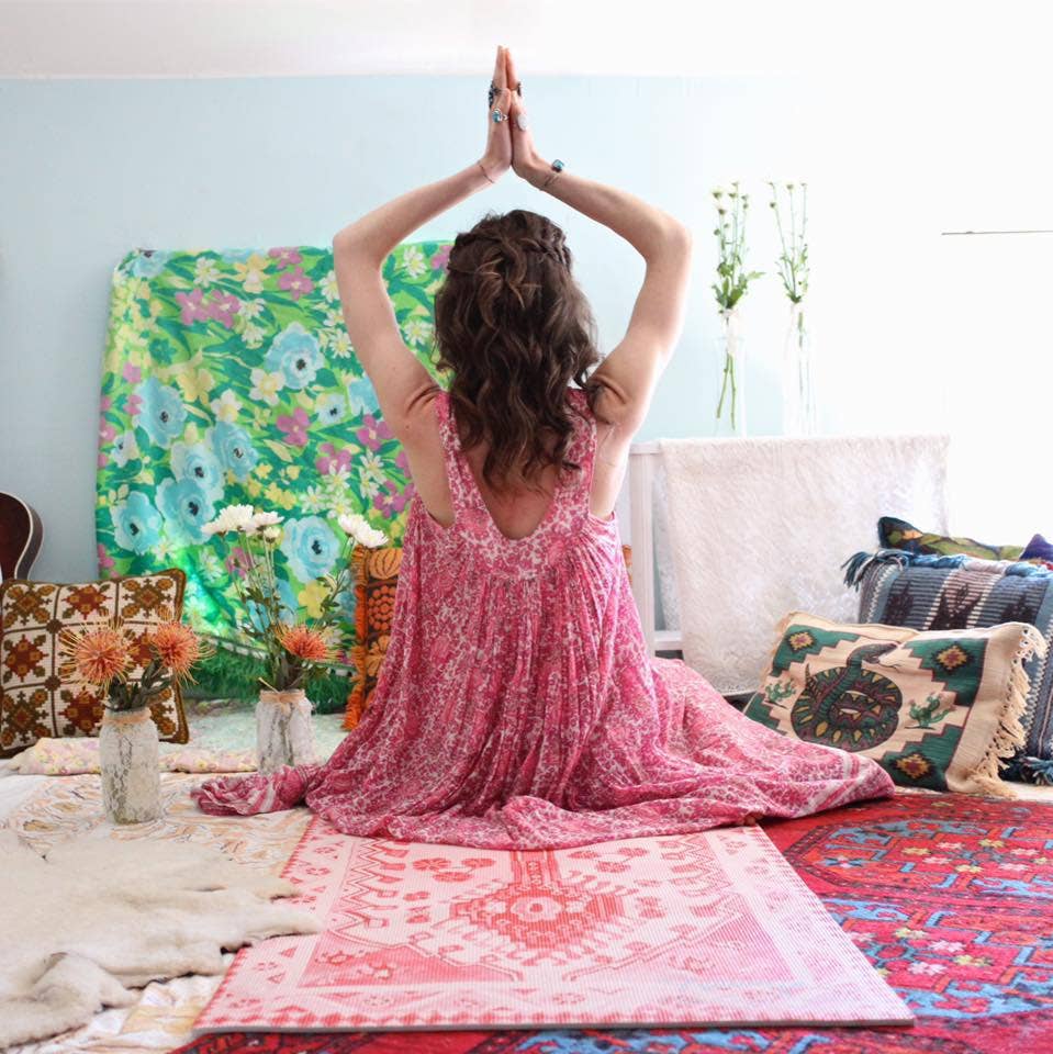 Magic Carpet Yoga Mats Cosmic Kilim Yoga Mat - Yoga