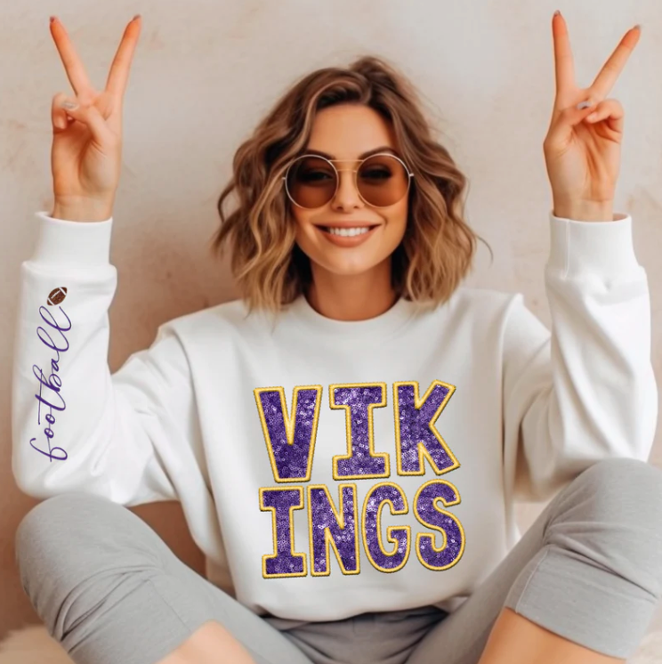 Simple Tymes – wholesale Sublimation transfer – Football Mascots Sequined Set DTF Print19