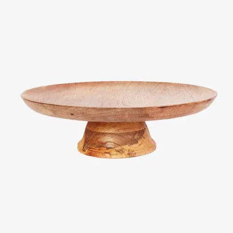 Cambria Wood Dessert Stand for wholesale by INOX artisans