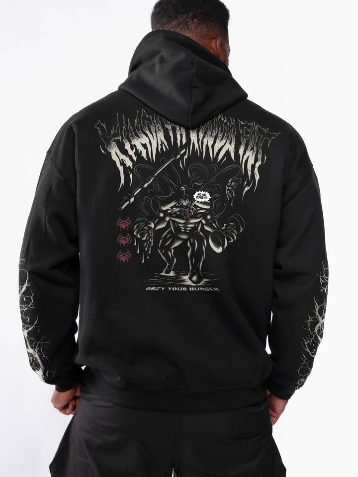 We Are Hungry Classic Hoodie for wholesale by Kinda Fit Kinda Fat