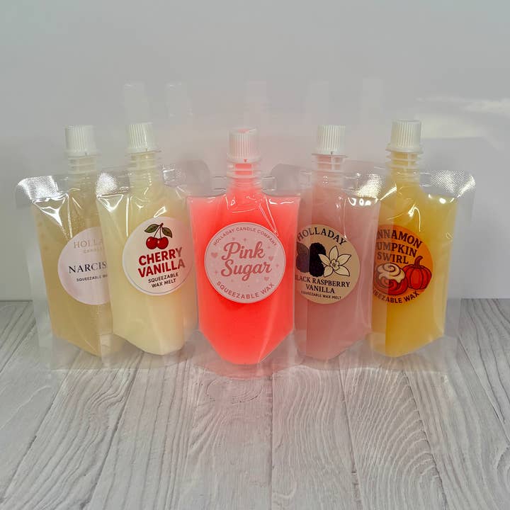 Holladaycandleco - Wholesale Wax Melt - Holladay Cuties Squeezable Wax Melts 3 Ounces7