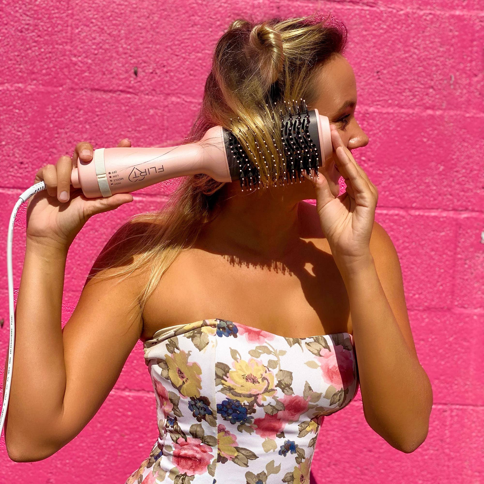 Flirt - Wholesale Hair Brush/Comb - Tease Blowout Brush - 3"7