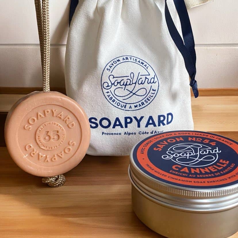 soapyard - Wholesale Bar Soap - Soap & Rope + Tin + Cotton Gift Bag35