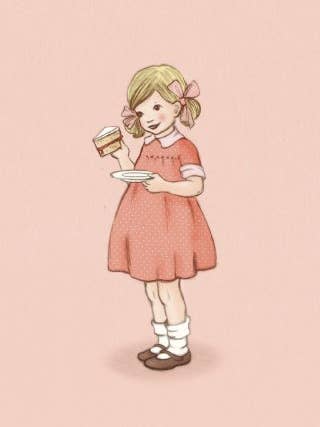 Carte postale Gâteau d'anniversaire d'Ava pour la vente par Ollebol & Muis