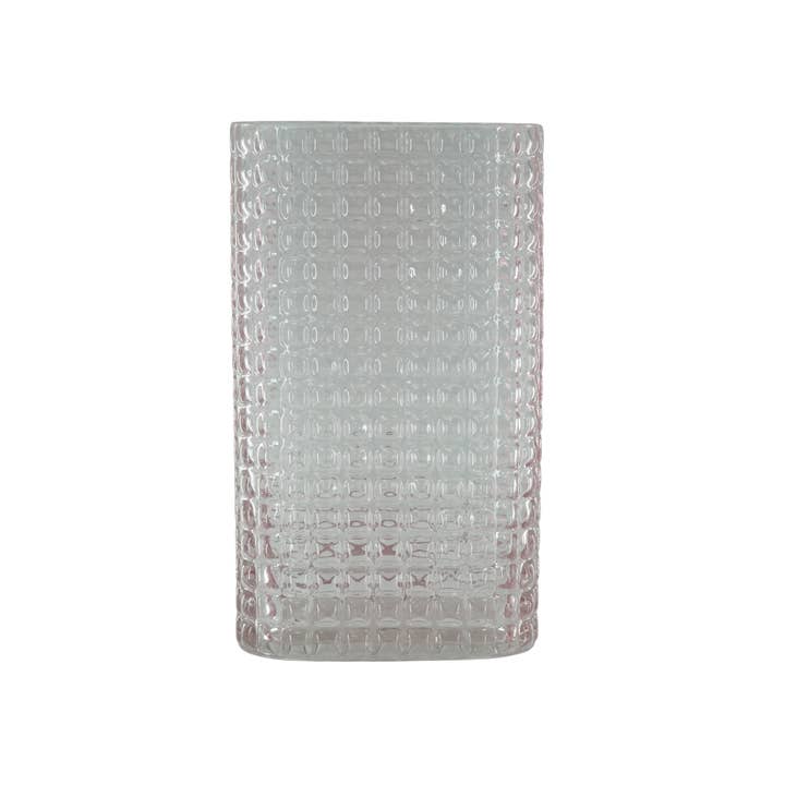 Housevitamin bv – wholesale Vas – Vas - Bubblig - Glas - Rosa - 15x8x25cm