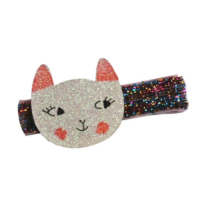 White Cat Clip for wholesale by Teddy's
