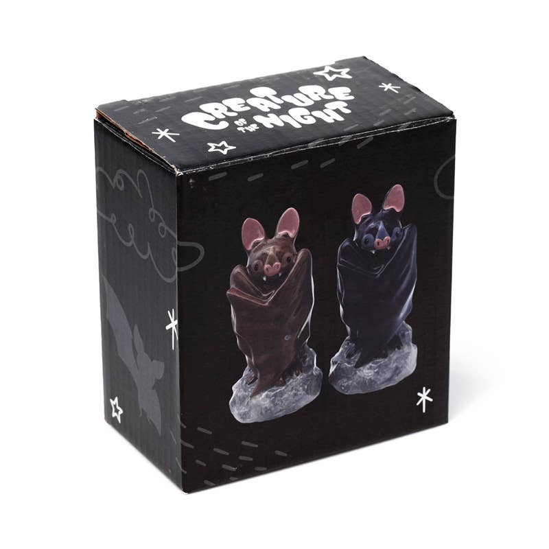 Puckator Ltd – wholesale Salt & pepper shaker set – Bat Ceramic Salt & Pepper Set3