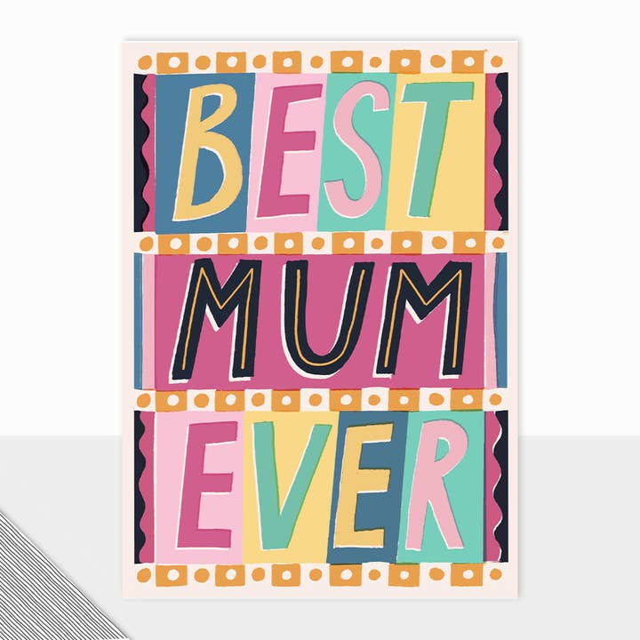 Best Mum Ever for wholesale by Laura Darrington Design Ltd