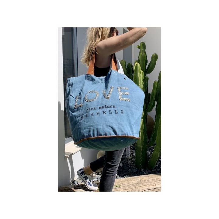 Casa Natura Design SL - Vente Tote bag – femme - Sac Bestseller 4 Toile Saisons Boutons - PRESTON KOBE