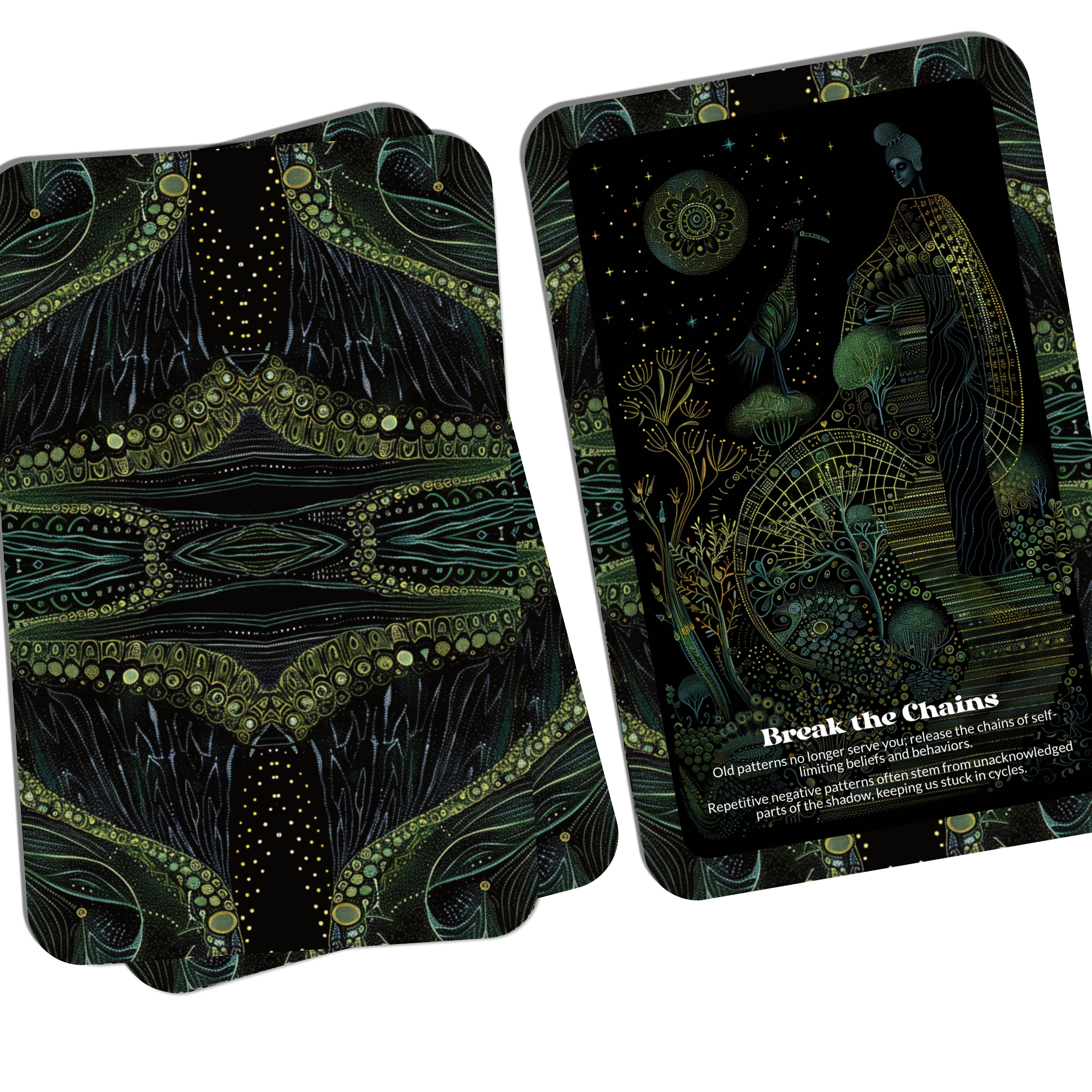 Ibiza Tarot USA - Wholesale Tarot/Oracle Card - Shadow Work Oracle - 22 Oracle Cards - Confronting and integrating your shadow - By Symbolika - Vision Cards - Divination Tool4