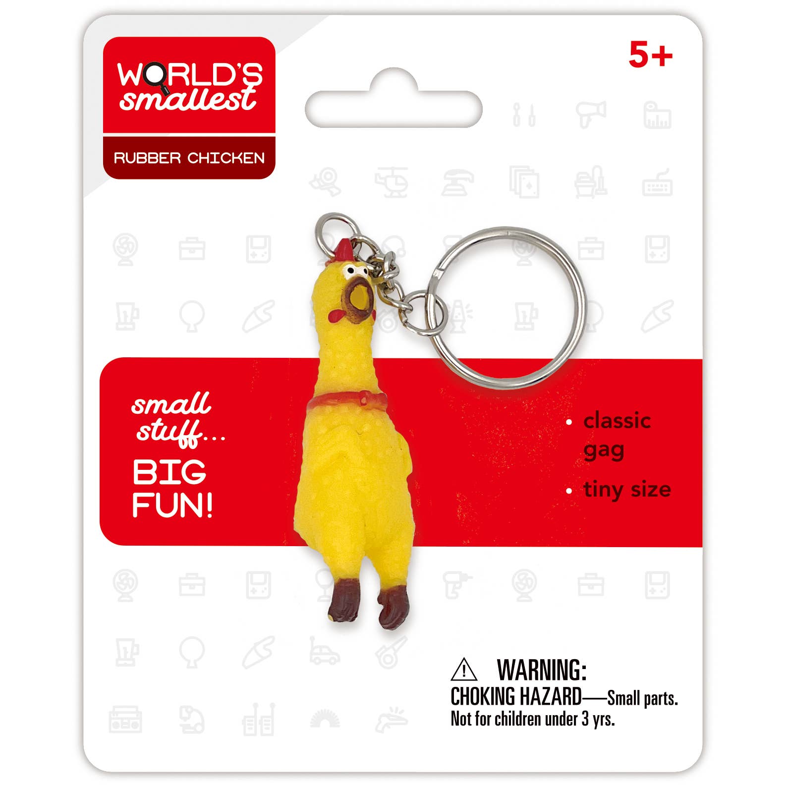 Variety Distributors - Wholesale Toy Set - Kids - World's Smallest Rubber Chicken0