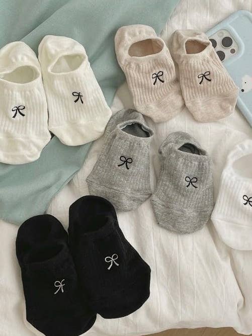 Bow Socks for wholesale by Miss Sparkling