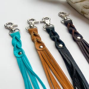 Tassel Leather Tassel Keychain Bulk Set For DIY Leather And Acrylic Jewelry  Accessories From Ronnyturiaf, $15.56
