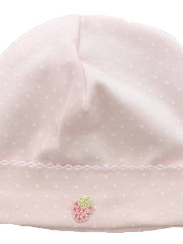 Baby Piges Jordbær Prikket Hat for engroshandel hos Baby Threads