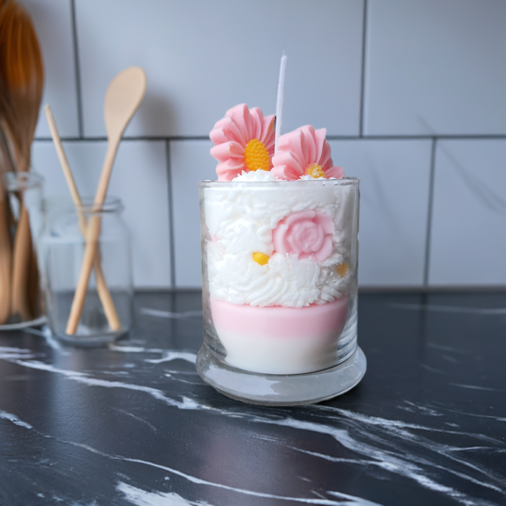 Scent Fushion Candles - Vente Bougies originales - Bougie en cire de soja à la vanille et tournesol pur1