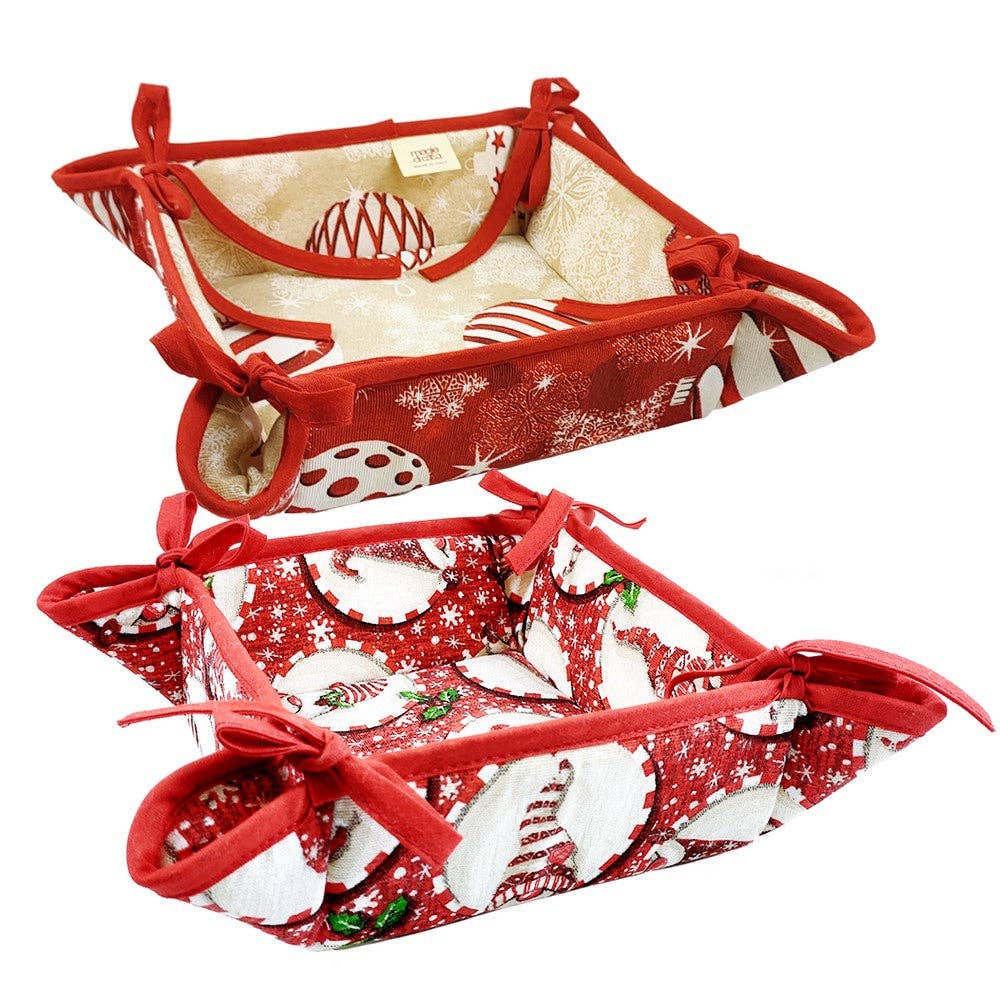 Almatex srl - Wholesale Basket - CHRISTMAS bread basket3