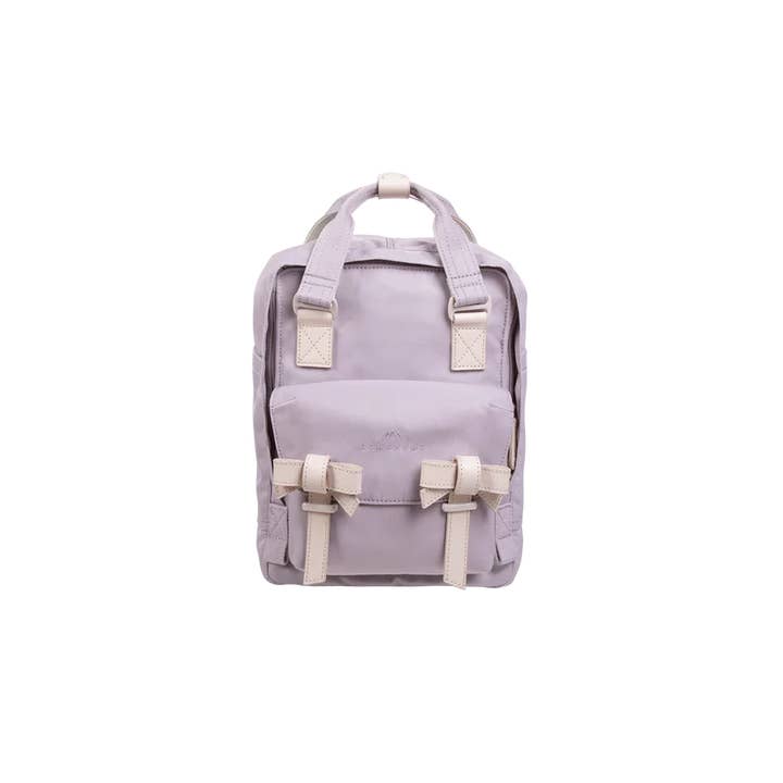 Macaroon Mini Backpack - Powder Purple for wholesale by Lux&Loom Ltd