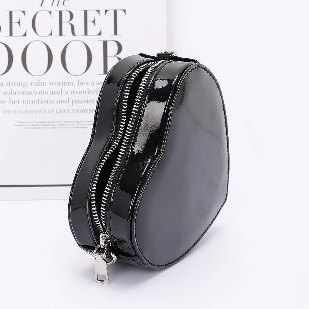 3AM BY H&D ACCESSORIES - Wholesale Crossbody Bag - Women's -  Enamel Heart Shape Crossbody Bag3