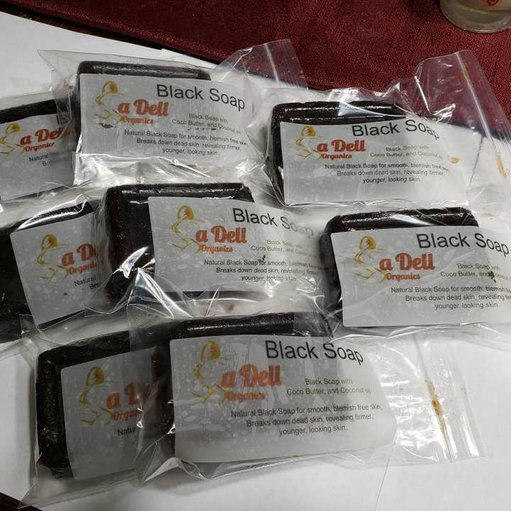 Ladell Organics - Wholesale Bar Soap - Black Soap Bar Soap