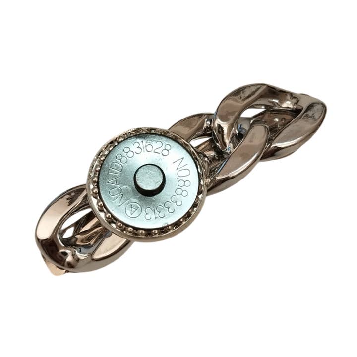 MAGNETIC CLASP SILVER CHAIN for wholesale by CLAUDIA DE ROSA JEWELRY