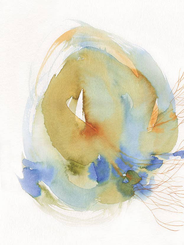 Aquarelle La douceur pour la vente par Araceli García Illustration