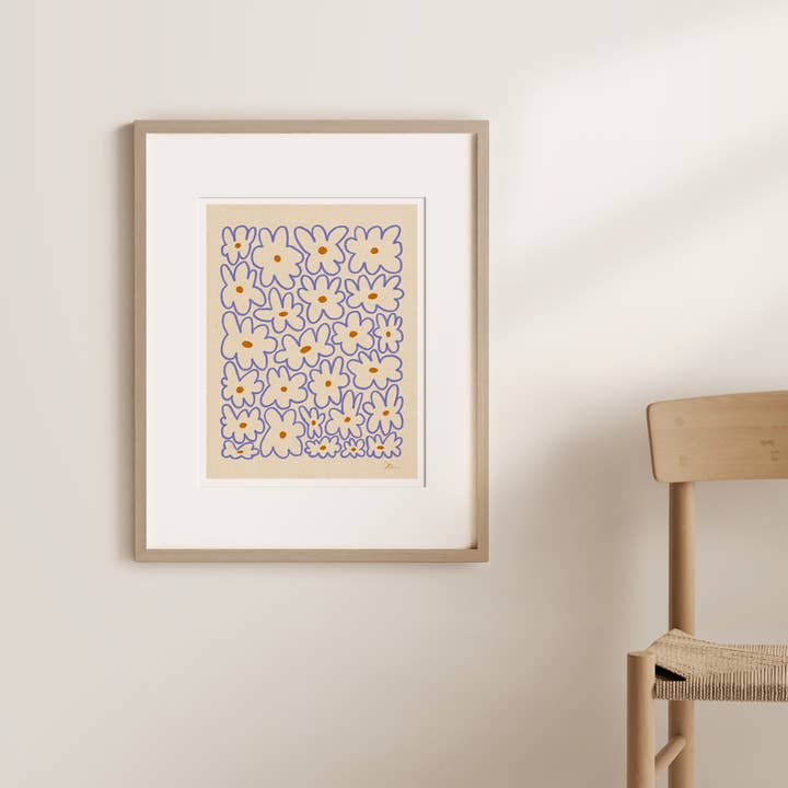 Daisy Print for wholesale by Someday Studio