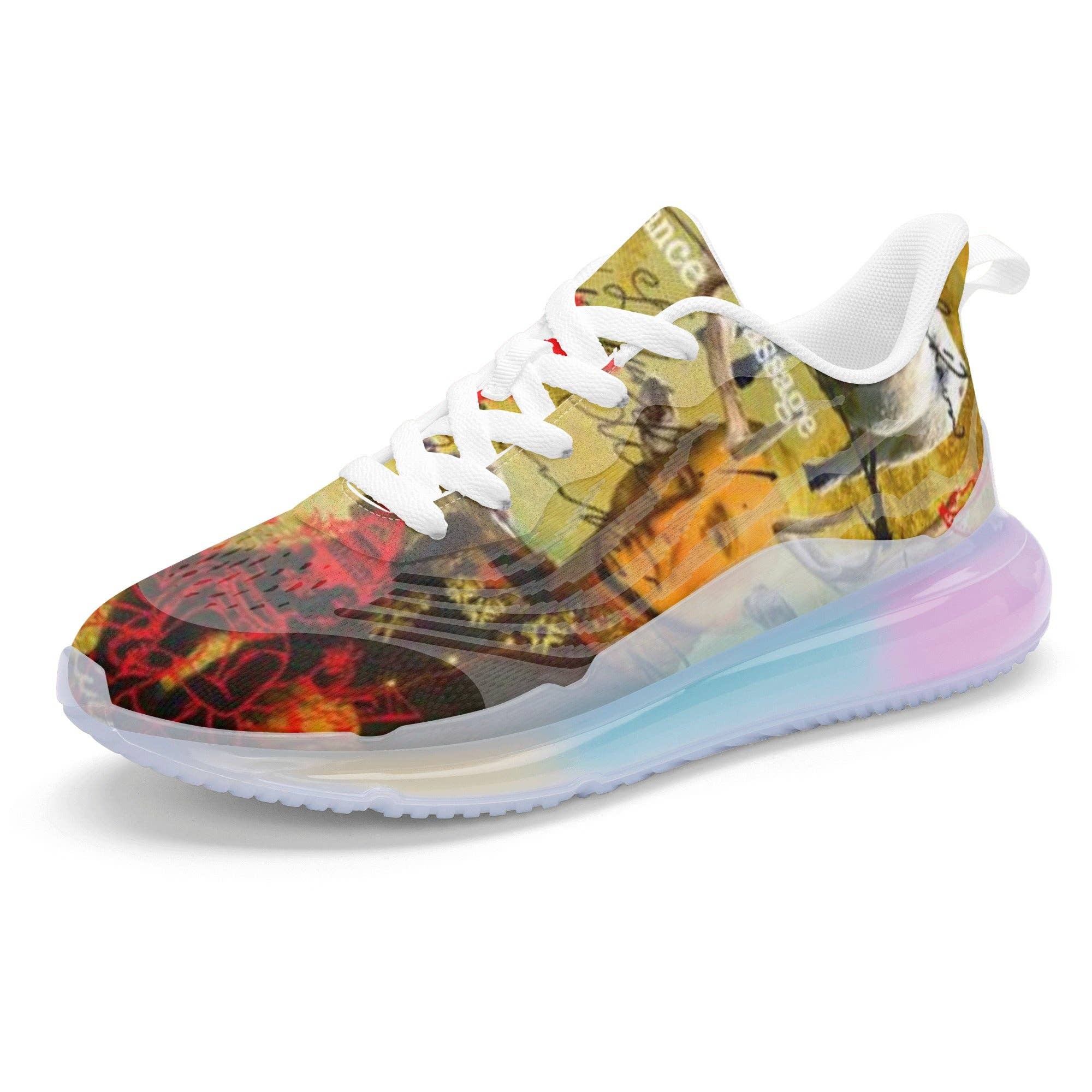 Bønes and Balløøns – wholesale Athletic trainers – Unisex – BOVINE Unisex Pastel Translucent Air Sole Running Shoes2