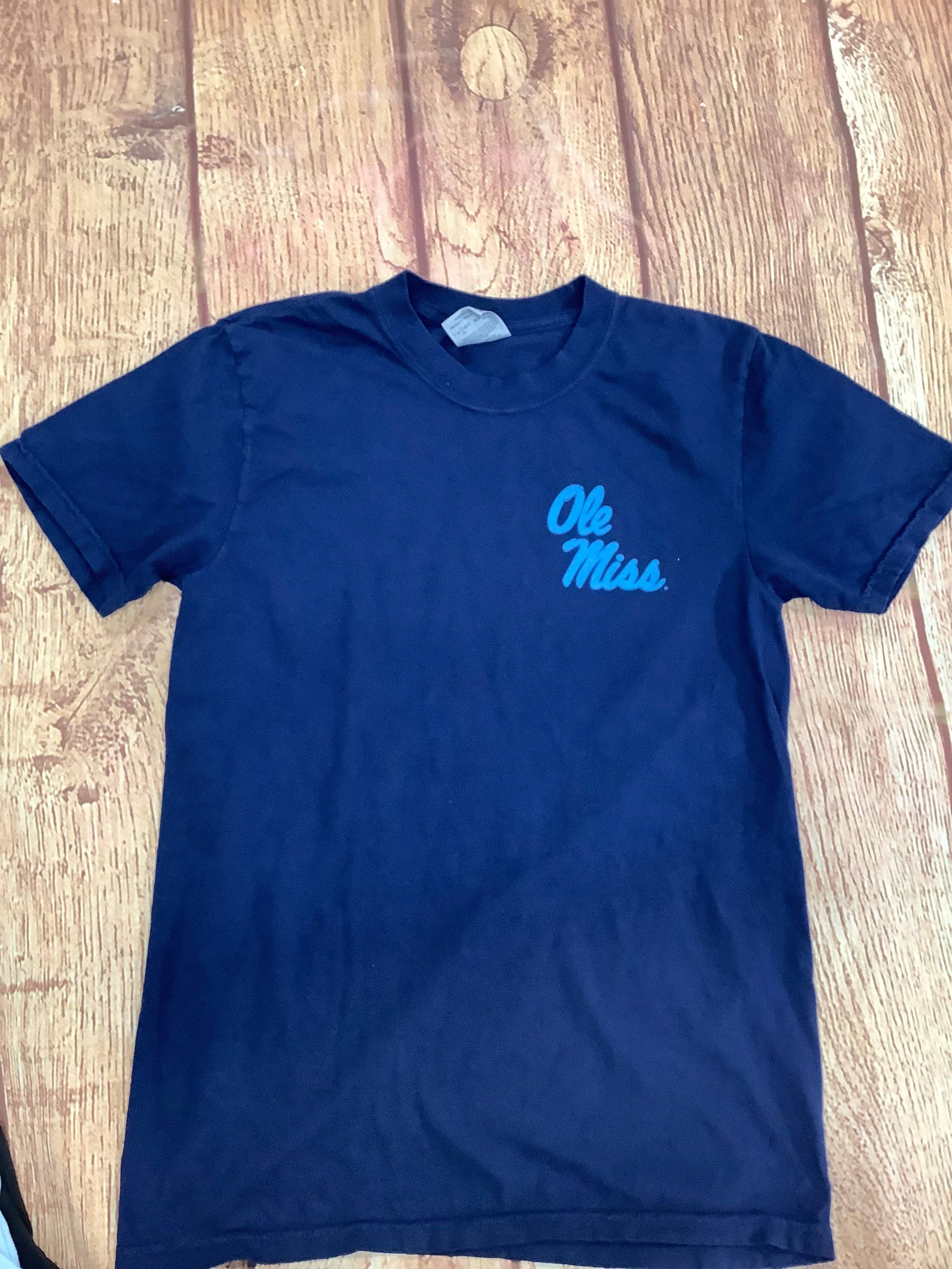 Speckle Bellies Clothing Company - Wholesale Screen Printed T-Shirt - Unisex - Ole Miss Shadow Hotty Toddy4