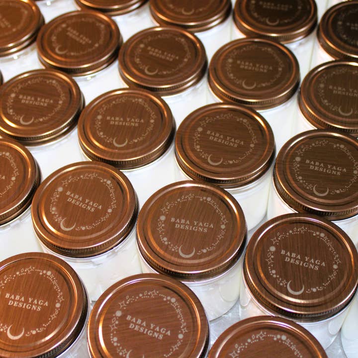 Body Butter 8 oz Honeysuckle, Spring Floral Summer Cream for wholesale by Baba Yaga Designs LLC