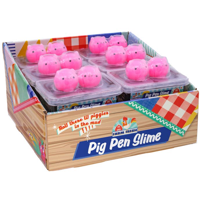 Toysmith - Wholesale Putty/Slime - Kids - Farm Fresh Pig Pen Slime5