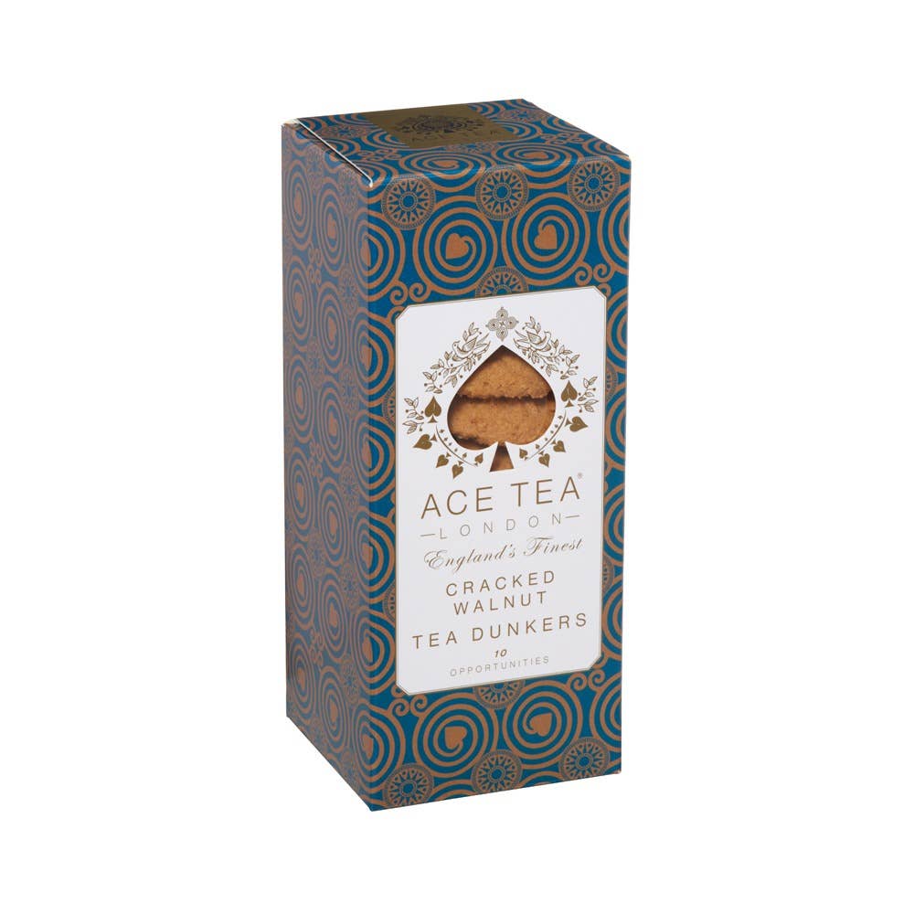 Ace Tea London – wholesale Biscuit – Cracked Walnut Tea Dunkers - 150g3