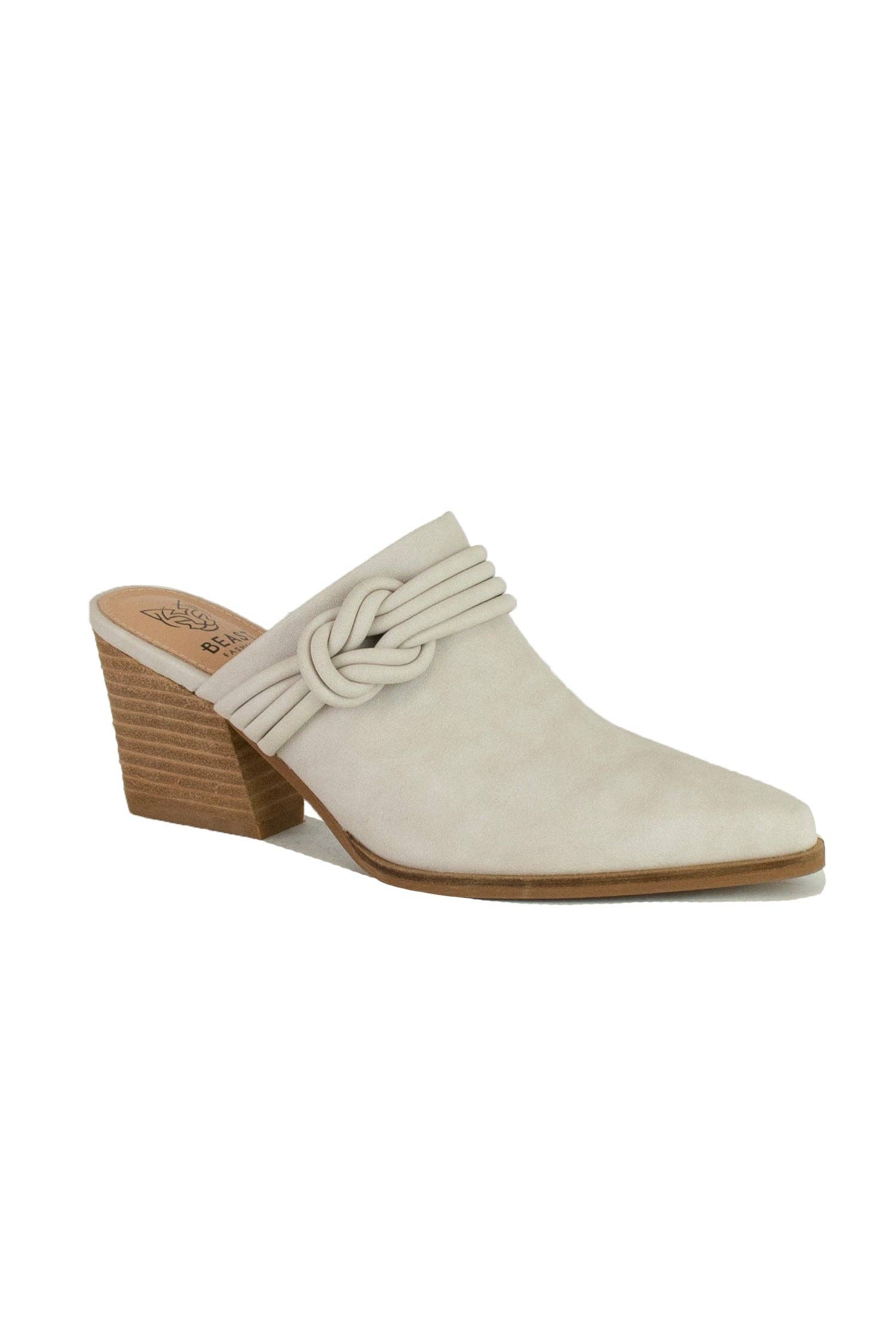 BEAST FASHION - Wholesale Mules - Women's - HAZEL-11 Knotted Mule1