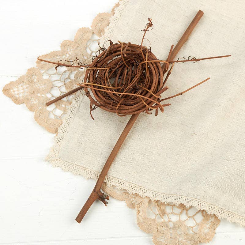 Factory Direct Craft - Wholesale Wreath - Natural Grapevine Bird's Nest Branches (Choose Size)0