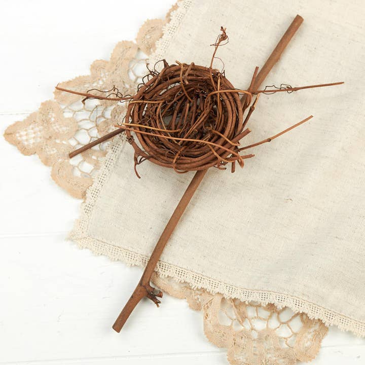 Factory Direct Craft - Wholesale Wreath - Natural Grapevine Bird's Nest Branches (Choose Size)