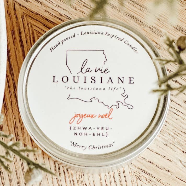La Vie Louisiane - Wholesale Travel Candles - La Vie Louisiane
JOYEUX NOËL - 8OZ TIN0