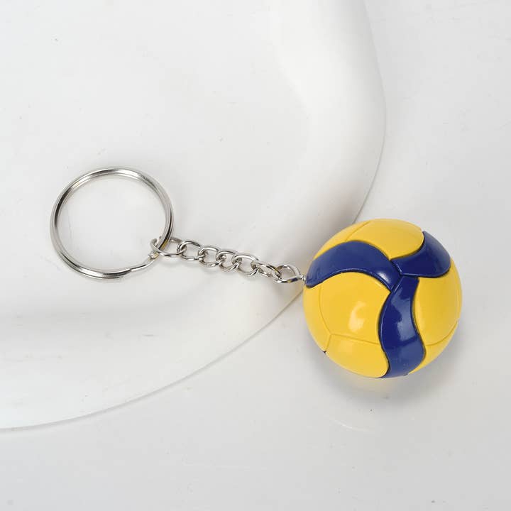 MKS America - Wholesale Keychain - Women's - Colorful Volleyball Keychain1