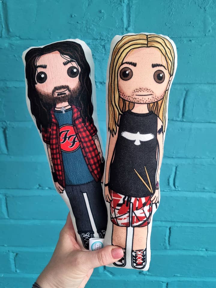 Dave Grohl Doll for wholesale by Paula and the Pencils