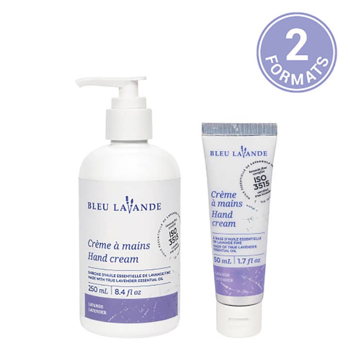 Crème pour les mains Lavande pour la vente par Bleu Lavande