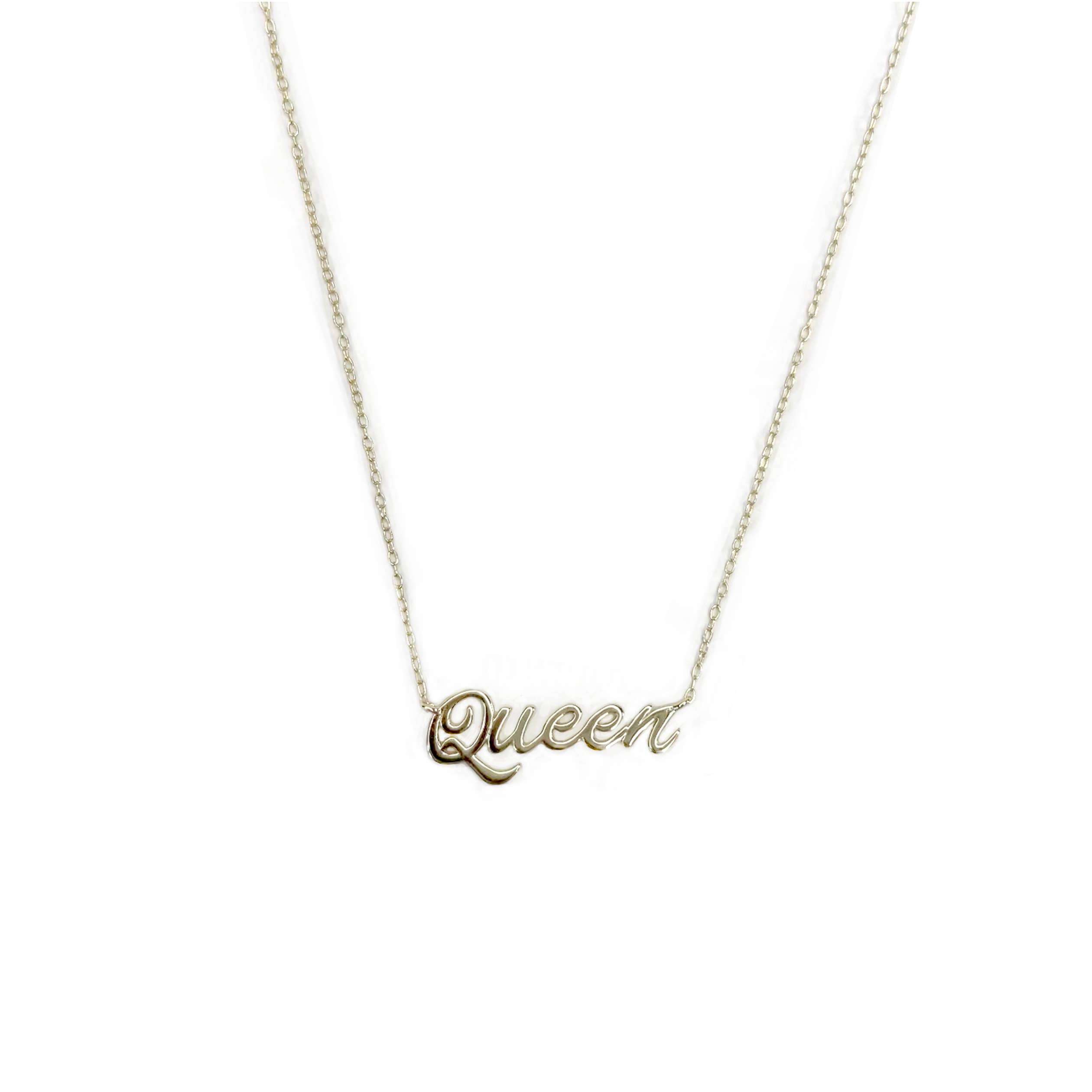 Spitfire Girl - Wholesale Pendant/Charm Necklace - Queen Gold Necklace2