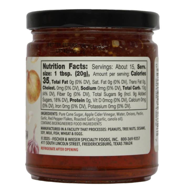 Fischer & Wieser - Wholesale Jam/Jelly - Garlic & Onion Jam - NEW1