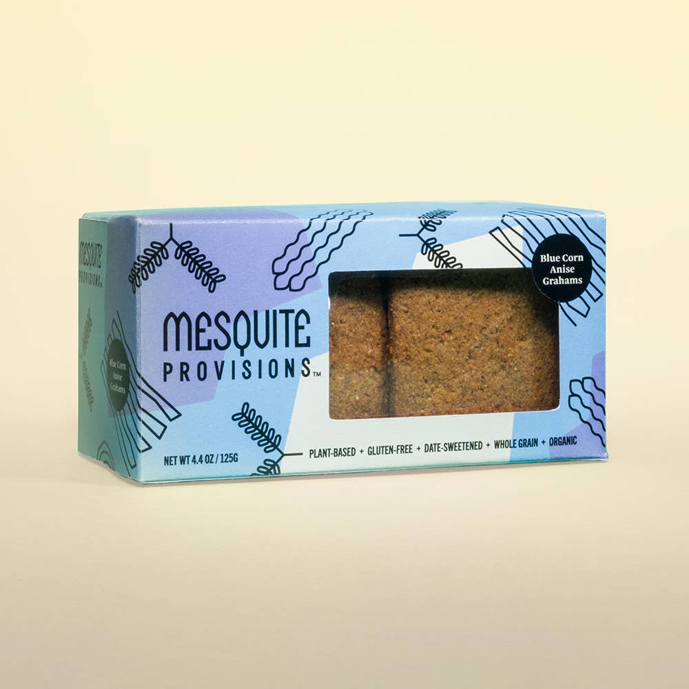 Mesquite Provisions - Vendita all'ingrosso Cracker - Crackers Graham all'anice blu