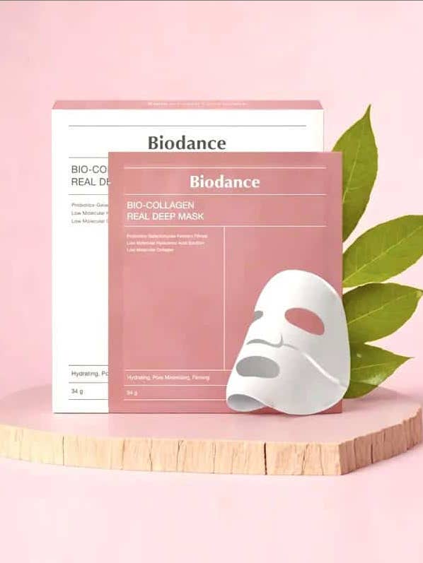 Biodance Kollagenmaske i pakke med x4 for engroshandel hos LD FRANCE