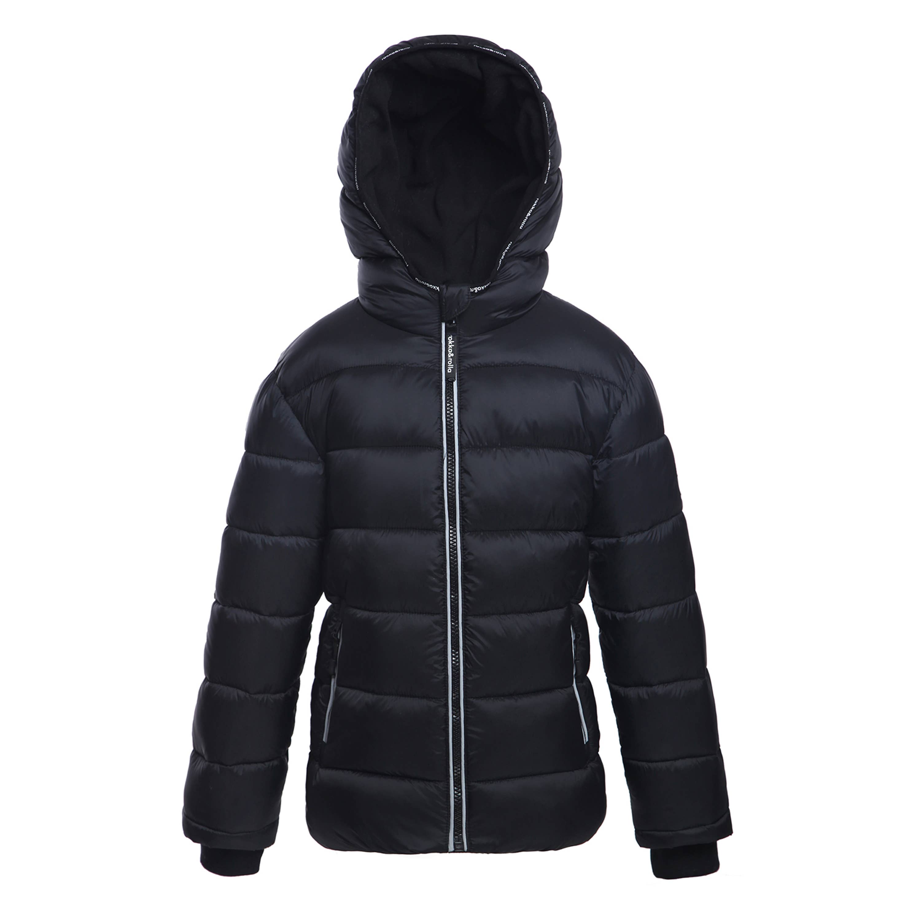 Rokka & Rolla - Wholesale Puffer Jacket - Kids - Boys' Heavy Winter Puffer Coat Bubble Jacket15