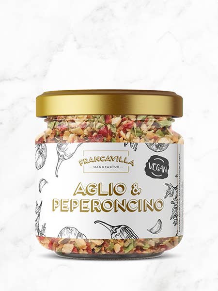 Aglio & Peperoncino Gewürz für den Großhandel von Francavilla Manufaktur