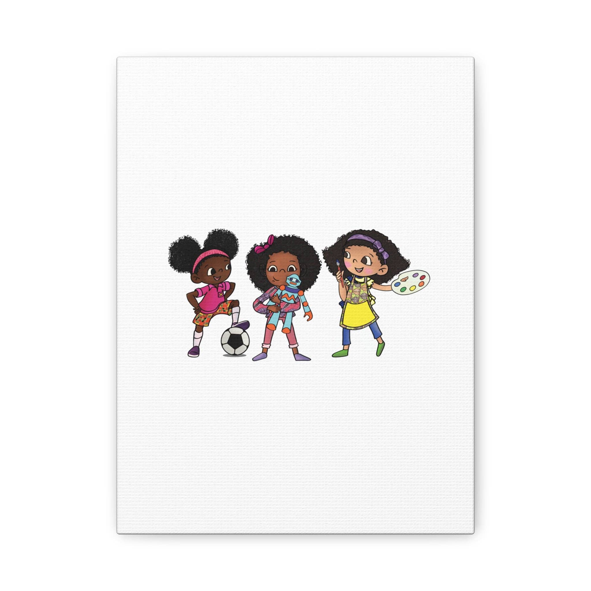 Ikuzi Dolls - Wholesale Art Print - Kids & Baby - Kids' Canvas Wall Art - Playful Characters for Creative Spaces26