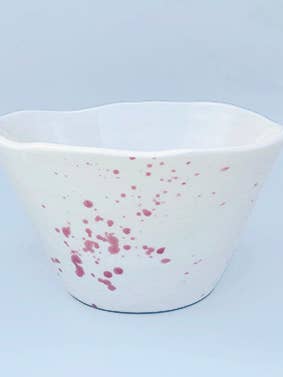 Stor skål Collioure i saltad rosa för wholesale av MARTINAS HOME