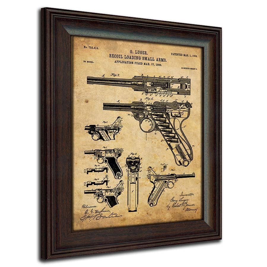 Personal Prints - Wholesale Art Print - Firearm Guns - Patent Art9